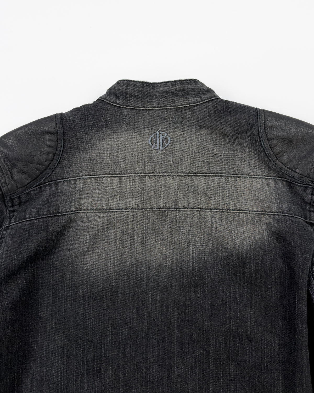UNDEFEATED – giacca in denim e pelle HIMES, foto 5